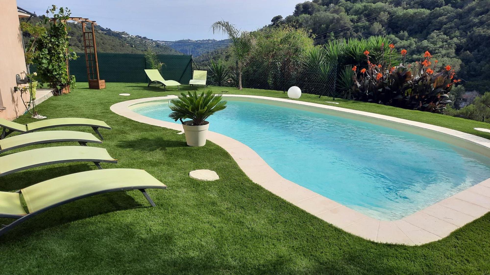 Вилла L'Etoile De Nice Colomars Экстерьер фото